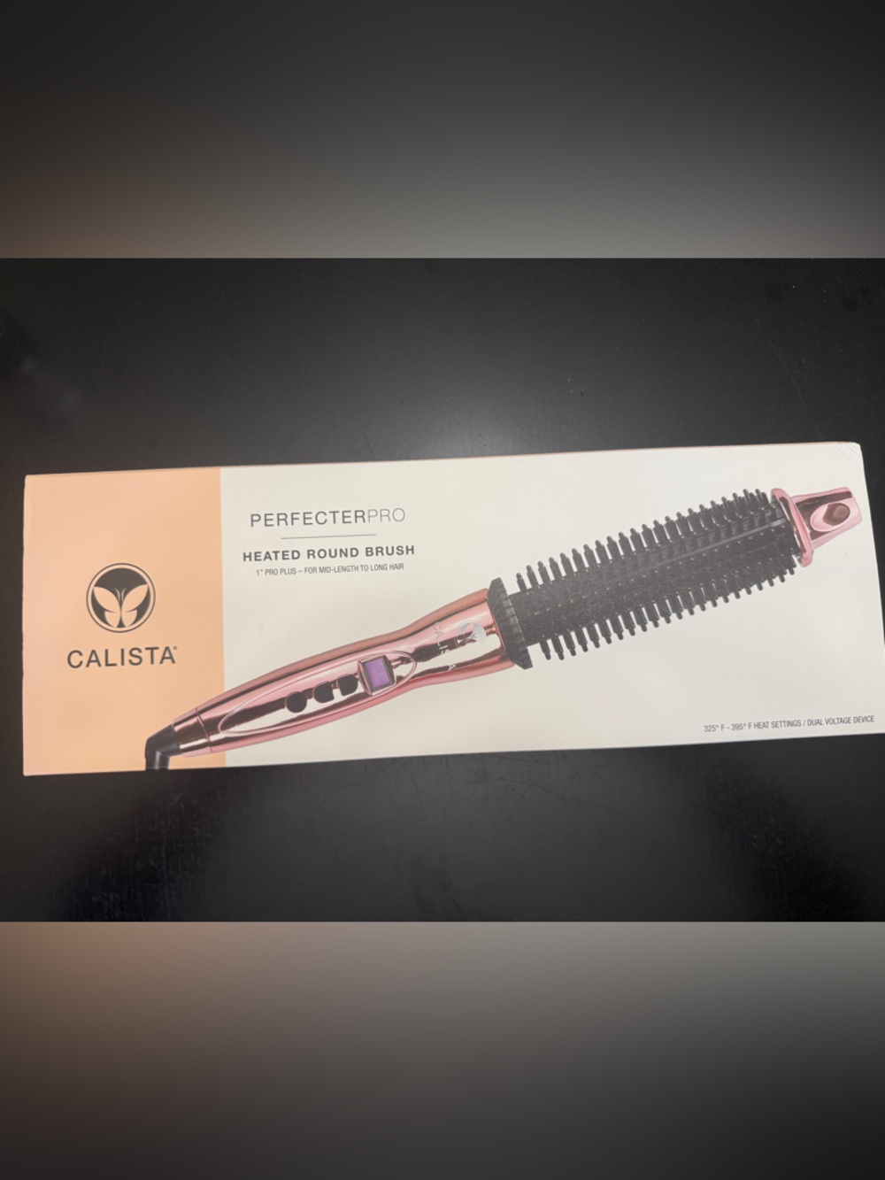 Calista PerfecterPro Heated Round Brush - Pink